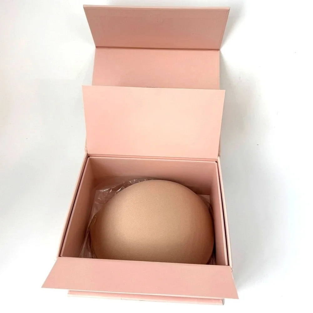 BOOMBA Magic Padded Sticky Bra Beige Size E Adhesive Strapless Backless open box